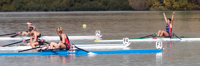 Picture of V Wall from ASHB winning her 1X gold
